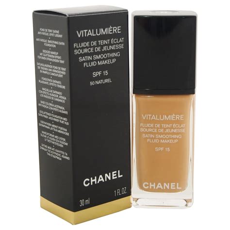 chanel foundation vitalumiere naturel 50|chanel foundation reviews vitalumiere.